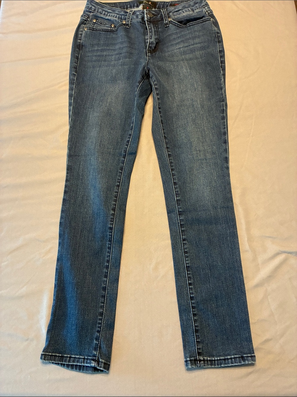 Earl Jeans Women's Classic Straight Leg Indigo Denim